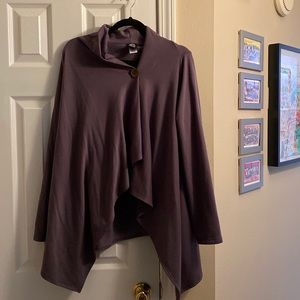 Gently Worn, Bobeau, Dark Gray Cardigan - Size XL